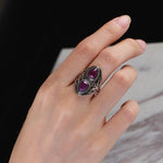 Amethyst Ring (Silver)