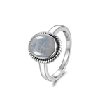 Labradorite Ring (Silver)