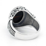 Obsidian Ring (Silver)