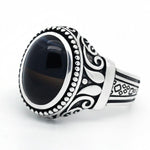 Obsidian Ring (Silver)