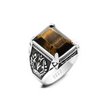 Bague Oeil de Tigre Homme