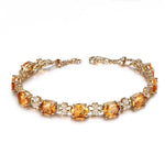 Bracelet Citrine Femme