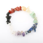 Bracelet 7 Chakras Pierres Brutes