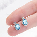 Aquamarine Earrings