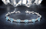 Women's Aquamarine Bracelet