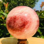 Rhodochrosite Sphere