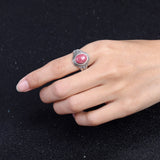 Rhodochrosite Ring