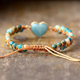 Braided Amazonite Bracelet