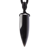 Men's Black Obsidian Pendant