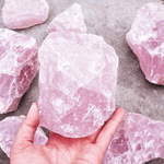 Raw Rose Quartz Crystal