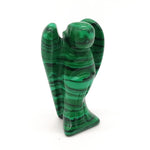 Malachite Angel Figurine