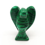 Statuette Ange Malachite