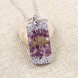 Amethyst Tree of Life Pendant