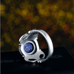 Lapis Lazuli Ring (Stainless Steel)