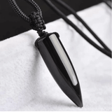 Men's Black Obsidian Pendant