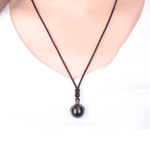 Obsidian Eye of Heaven Necklace