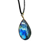 Labradorite Drop Pendant