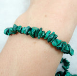 Raw Malachite Bracelet