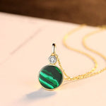 Pendentif Malachite