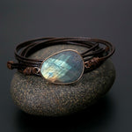 bracelet en labradorite pour homme