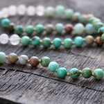 Collier en amazonite pour femme