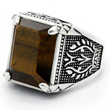 Men's Tiger Eye Ring (Silver)