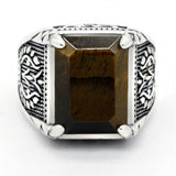 Men's Tiger Eye Ring (Silver)