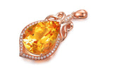 Women’s Citrine Pendant