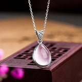 Rose Quartz "Power" Necklace