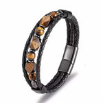 Bracelet Oeil de Tigre Homme