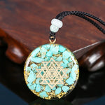 Pendentif Orgonite Metatron