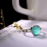 Bague en Amazonite