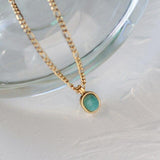 Pendentif en Amazonite Femme