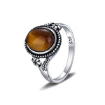 Bague Oeil de Tigre "Protection"