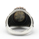 Men's Smoky Labradorite Ring