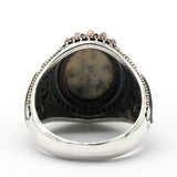 Men's Smoky Labradorite Ring