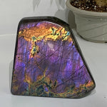 Violet Labradorite Crystal Blocks