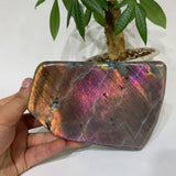 Violet Labradorite Crystal Blocks