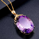 "Serenity" Amethyst Pendant