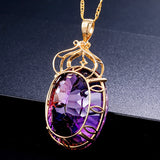 "Serenity" Amethyst Pendant