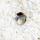 Men's Tiger Eye Ring "Protection" (Silver)