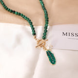 Collier Malachite