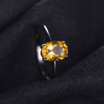 Citrine Ring (Silver)