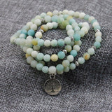 Bracelet Amazonite Givrée